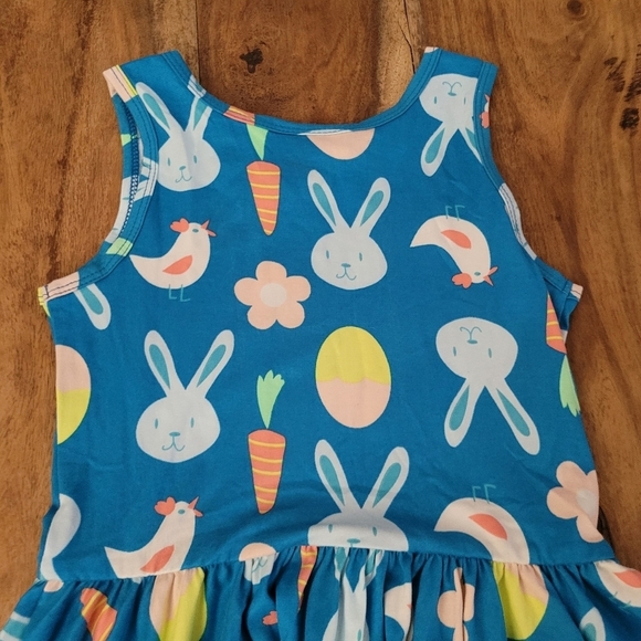 2/$30 NWT Girls 7 Easter Bunny Spring Dress - Picture 12 of 16
